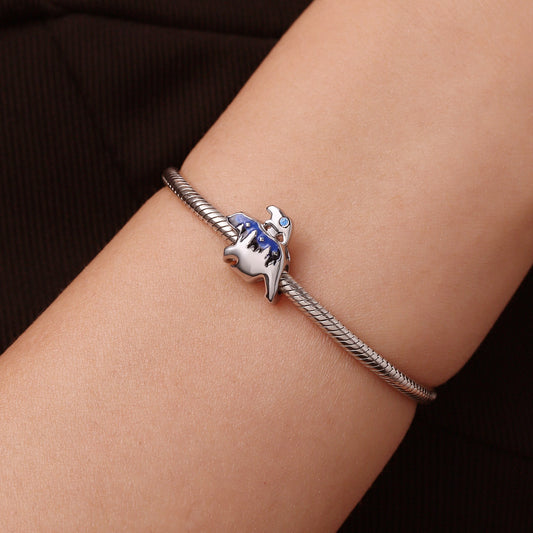 Gnoce Parent-child Polar Bear Engravable Charm_5