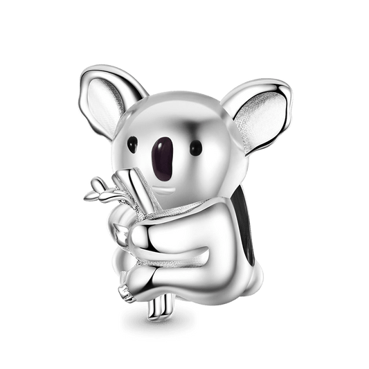 Koala on theTree Charm Bead Sterling Silver_1