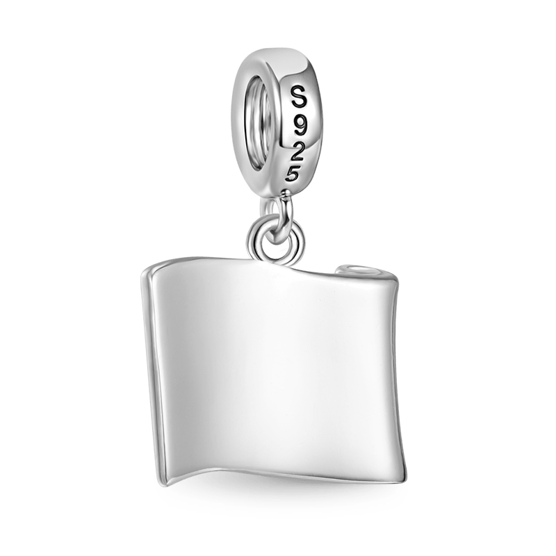 Gnoce School Diploma Pendant Dangle Charm_2