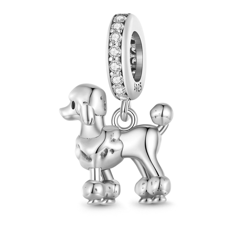 Gnoce Poodle Pet Dog Pendant Dangle Charm_1