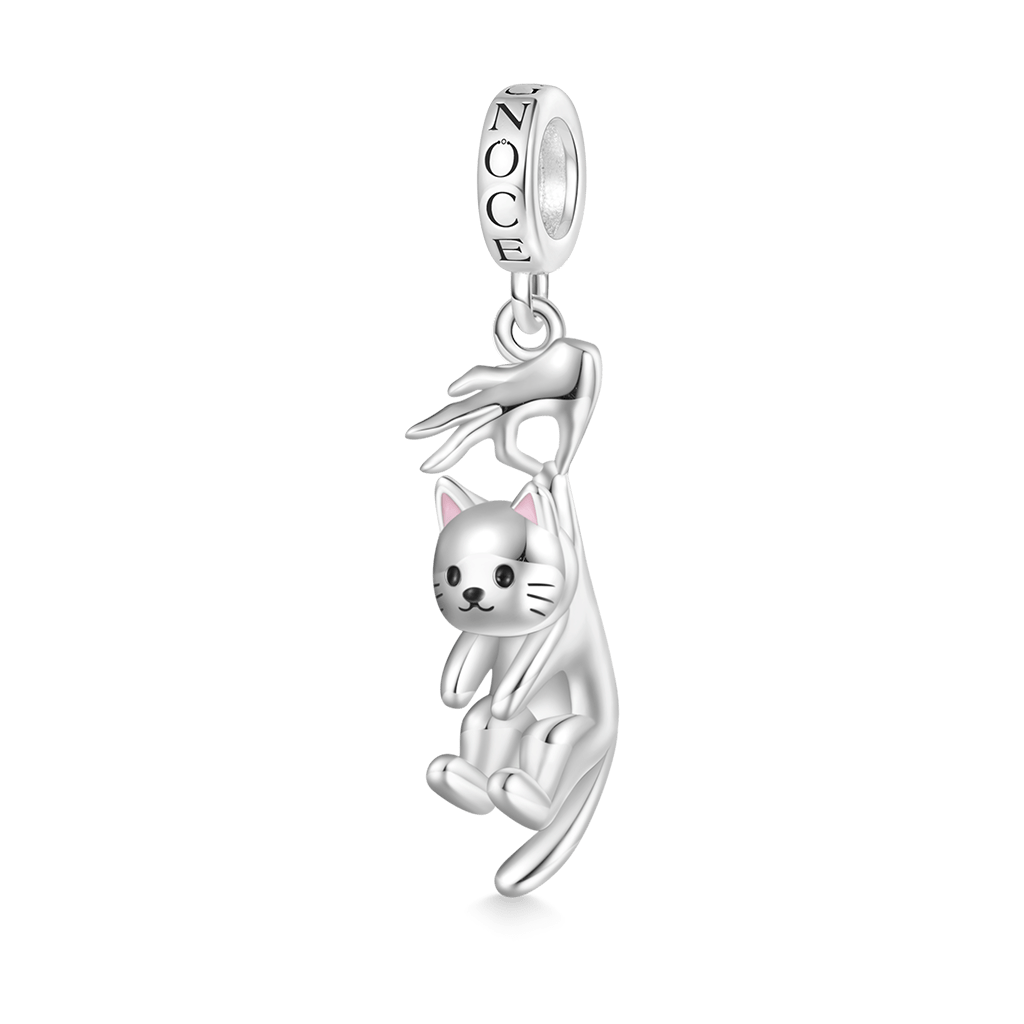 Gnoce Cute Cat Pendant Dangle Charm_1