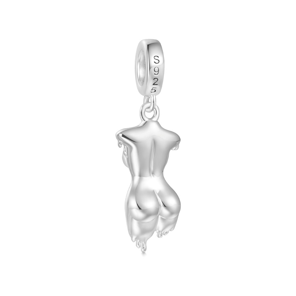 Gnoce Girl Power Human Body Pendant Dangle Charm_2