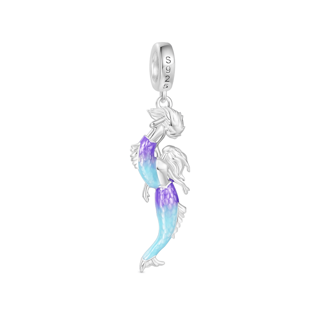 Gnoce Little Mermaid Sisters Pendant Dangle Charm_2