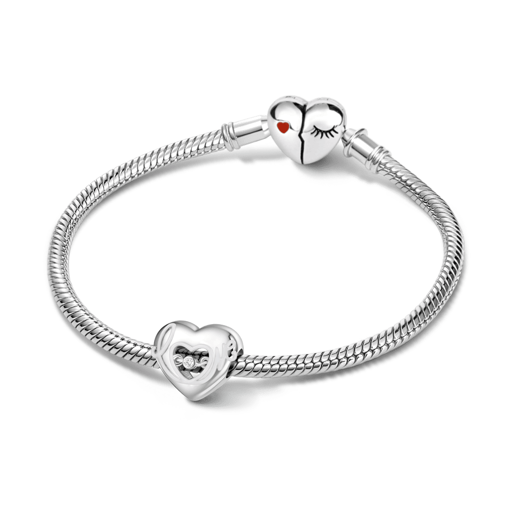 Gnoce Glow-in-the-Dark Beating Heart Personalized Birthstone Charm_4