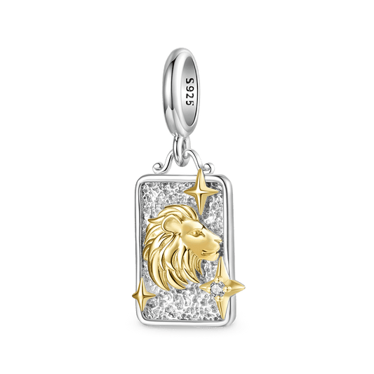 Gnoce Constellation Leo Pendant Dangle Charm_1